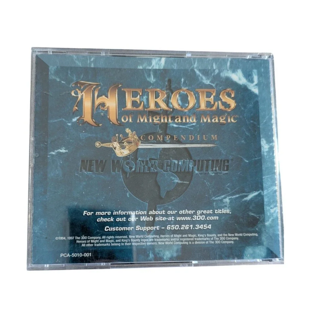 Heroes of Might and Magic Compendium PC 2 Disc Jewel Case New World Computing